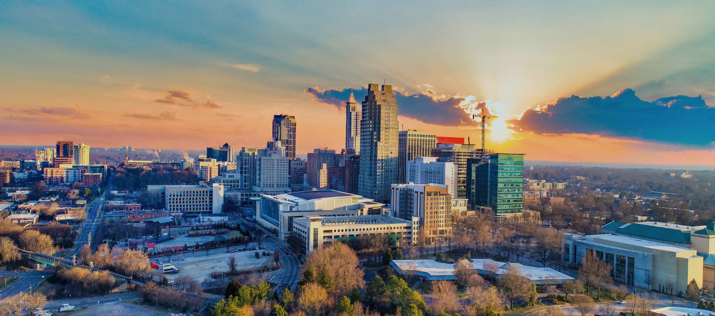 Raleigh skyline