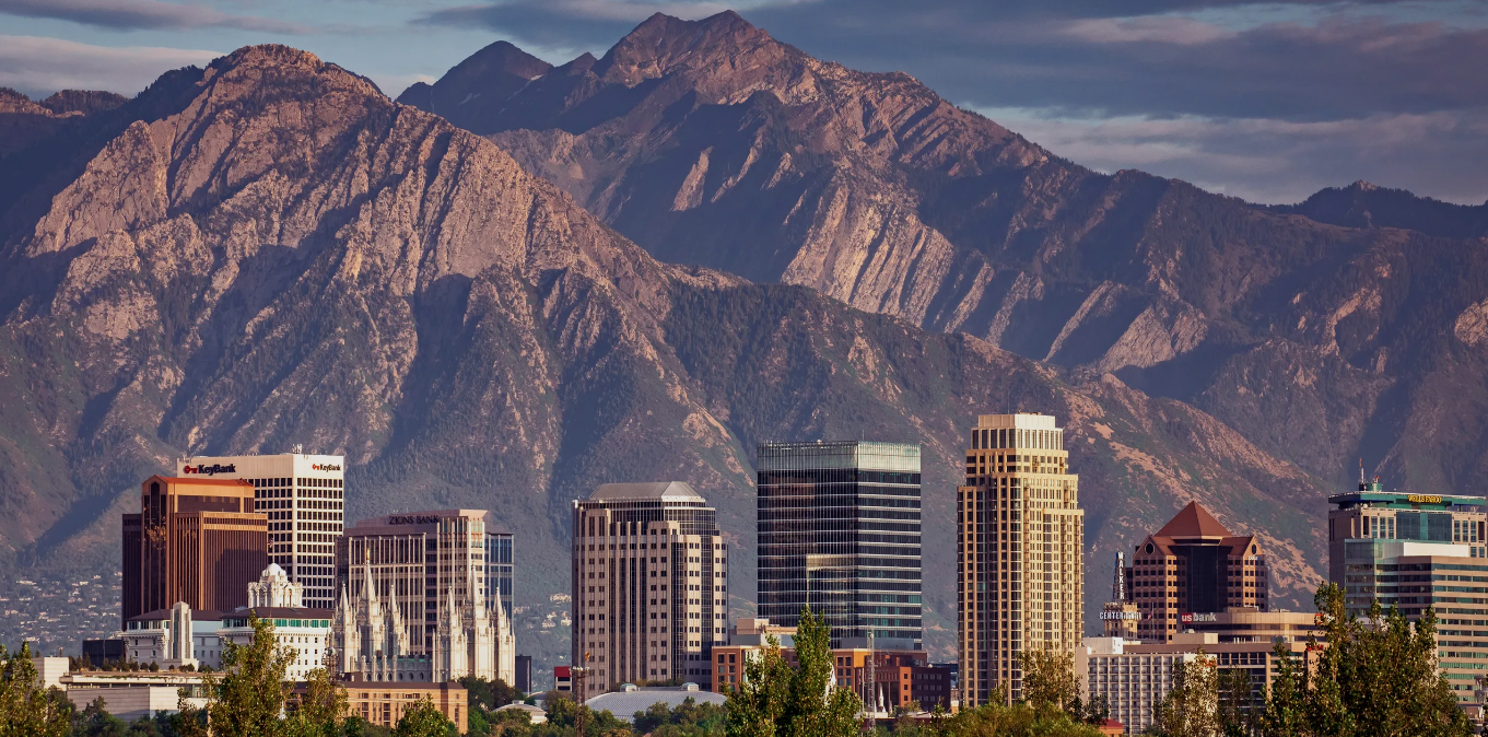 Salt Lake City skyline